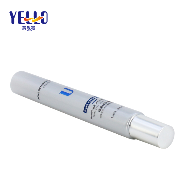 20g Round Acne Cream Tubes, Custom Made Cosmetic Tube With Nozzle