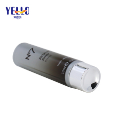 Empty LDPE 10ml Cosmetic Lotion Squeeze Tubes With Silver Cap
