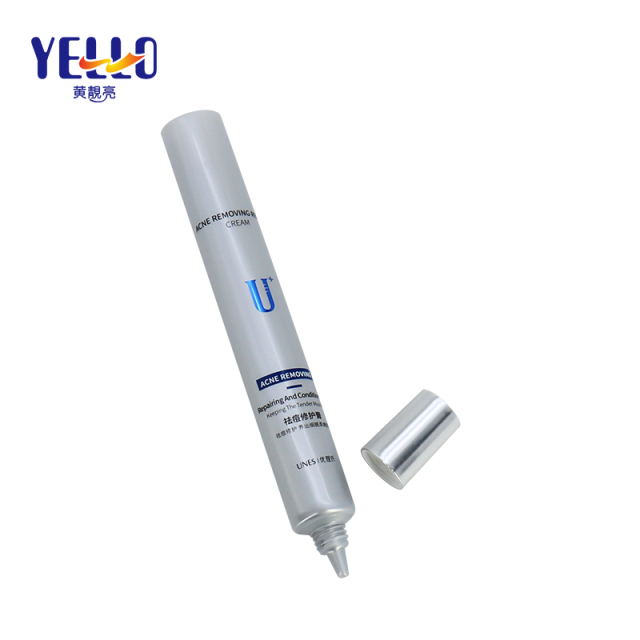 20g Round Acne Cream Tubes, Custom Made Cosmetic Tube With Nozzle
