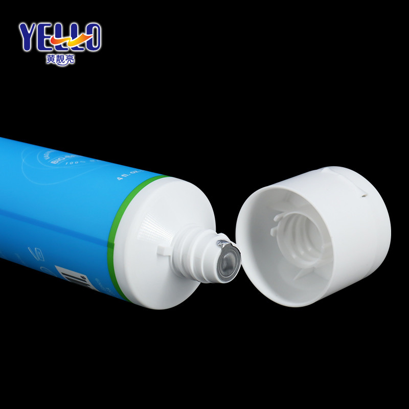 Neck And Cap Finish On Squeeze Tube