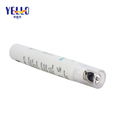 White 15g Squeeze Tubes For Eye Cream, Massage Soft Cosmetic Tube With Applicator