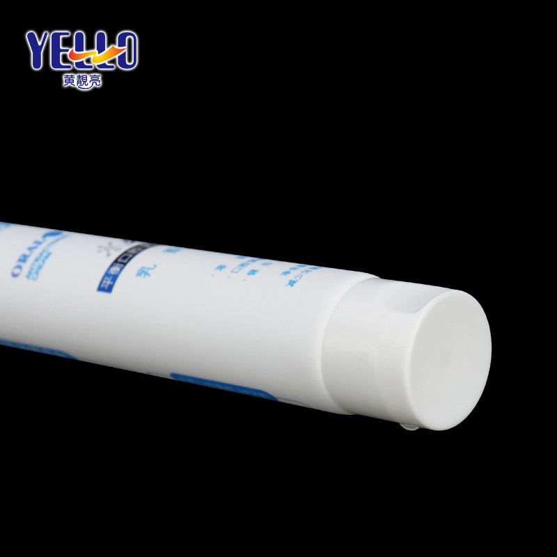 80ml White Plastic Lotion Container Tubes For Toothpaste