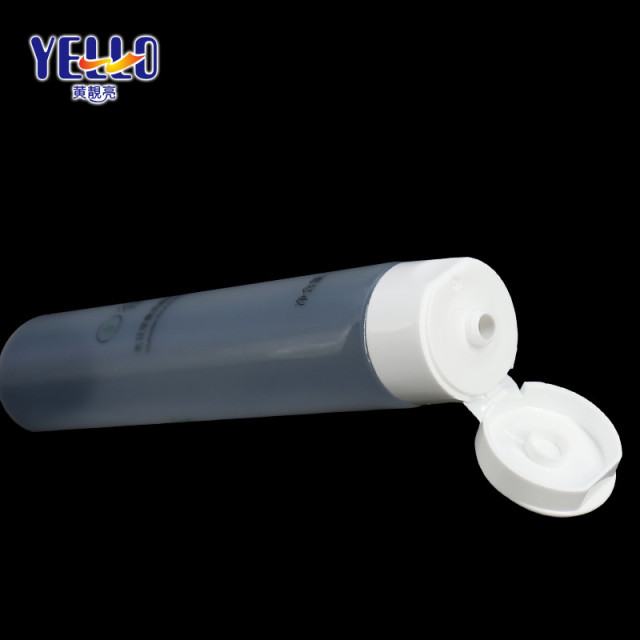 50ml Plastic Empy Clear Flip Top Cap Squeeze Tube For Face Mask