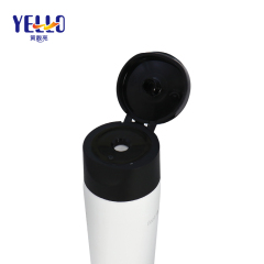 Matte White 100ml Empty Face Wash Squeeze Tubes For Cosmetic Packaging