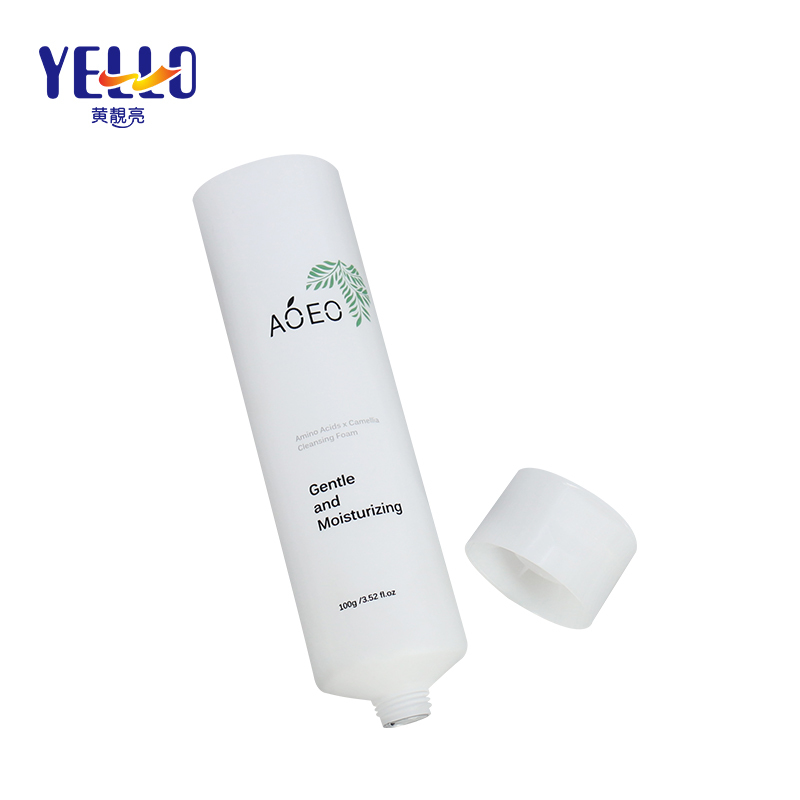 Wholesale 100g 3.4 OZ Refillable Cosmetic Squeeze Tube With Flip Top Cap