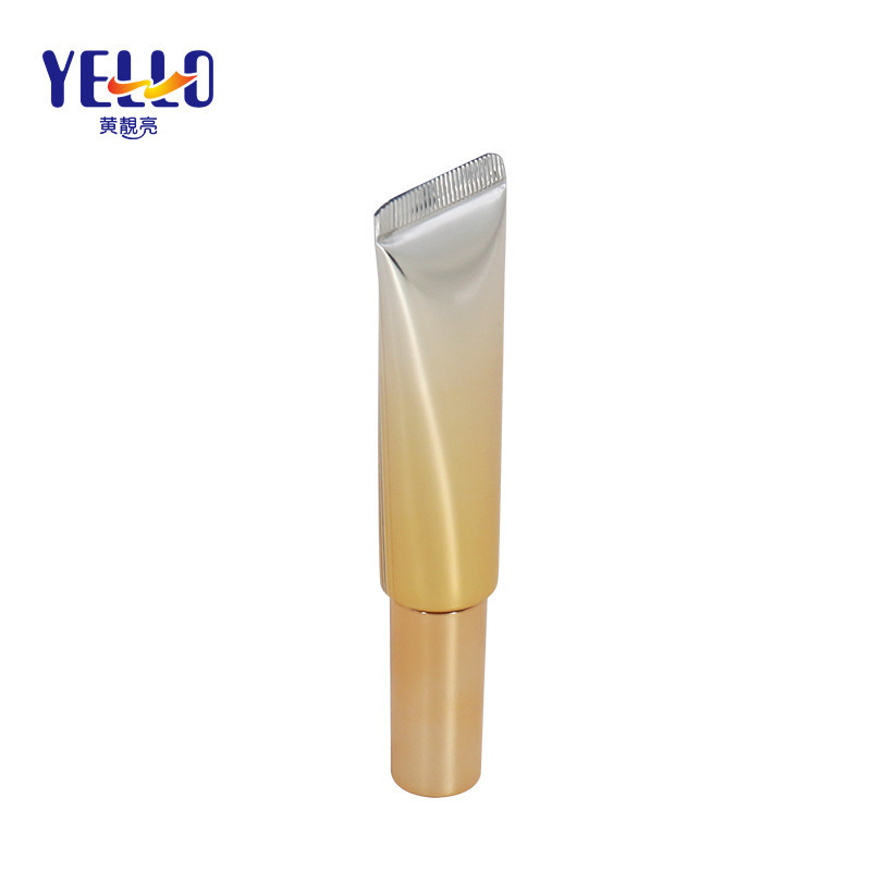 Gold Finish Laminated Cosmetic Cream Tube With Nozzle 20ml