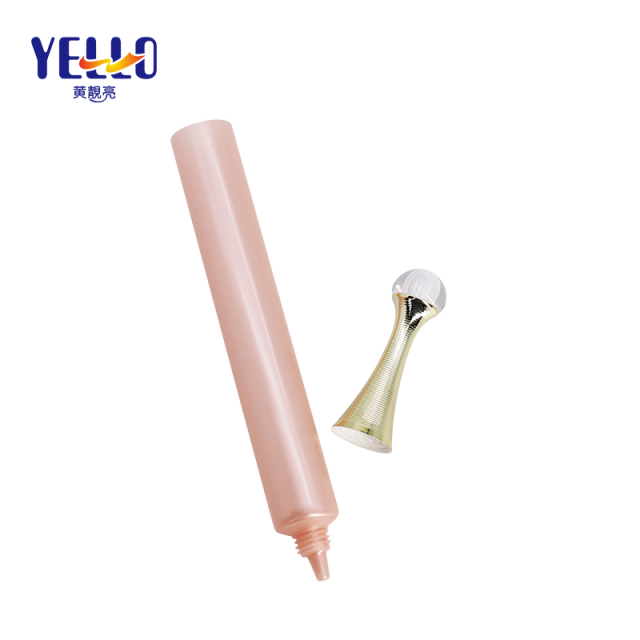 Wholesale Cosmetic Packaging Empty Eye Cream Tubes Container With Nozzle