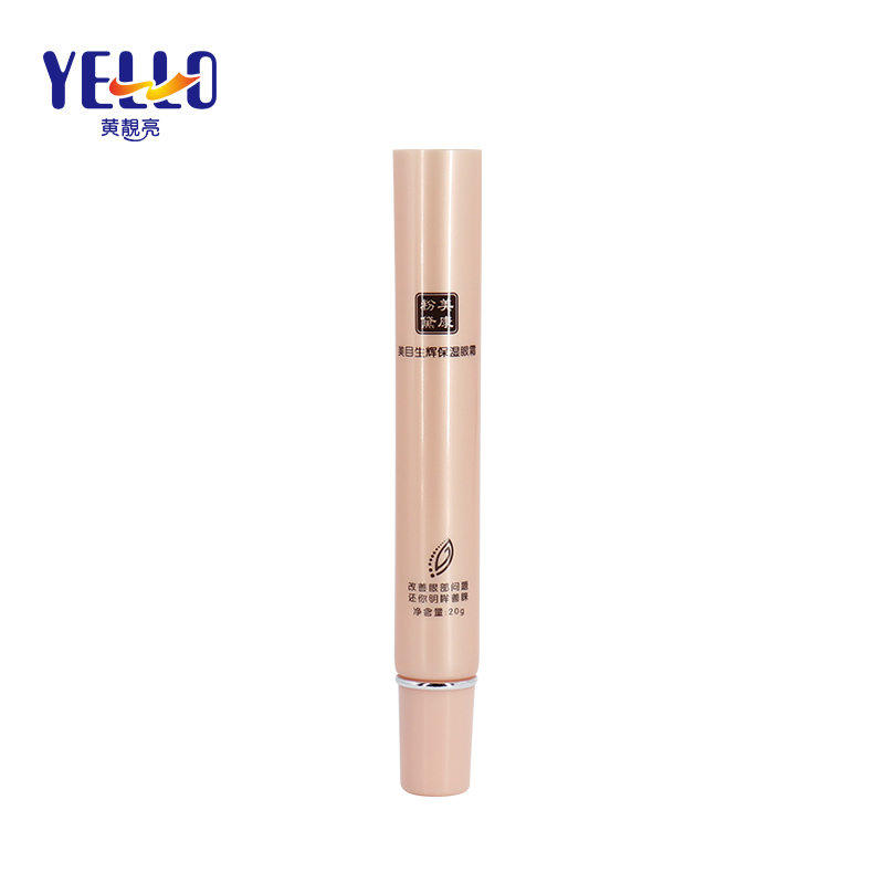 Pink PE Plastic Moisturizing Eye Cream Tube Container 20ml