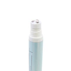 20g Plastic Cosmetic Eye Cream Tube With 3 Roller Ball Massager