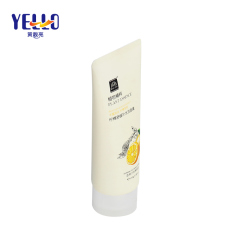 High Quality Yellow Packaging Plastic Face Wash Squeeze Tube