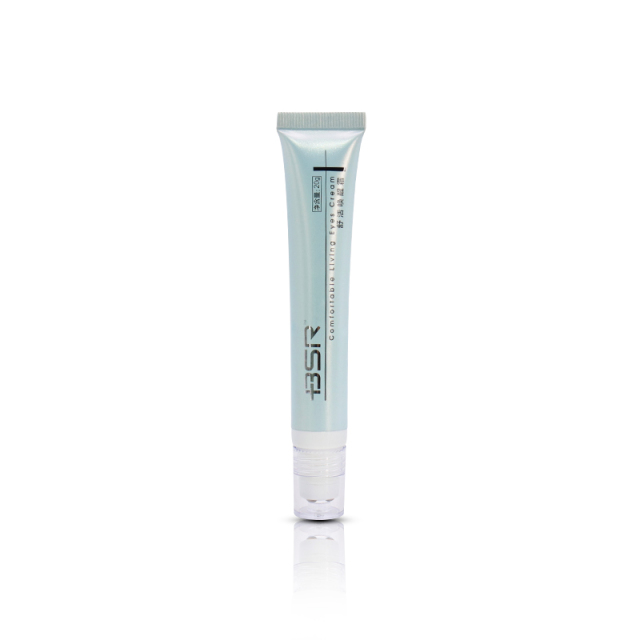 20g Plastic Cosmetic Eye Cream Tube With 3 Roller Ball Massager