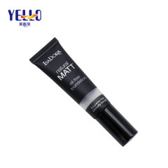 30ml Matte Black Plastic Airless Pump Tube For Foundation