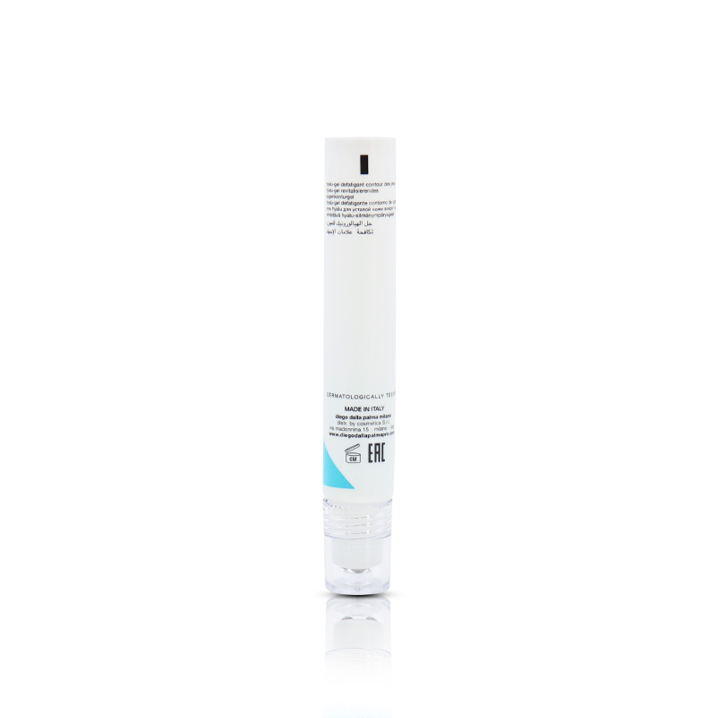 Empty Eye Cream Container Cosmetic Plastic Tube Packaging With Three Roller Balls