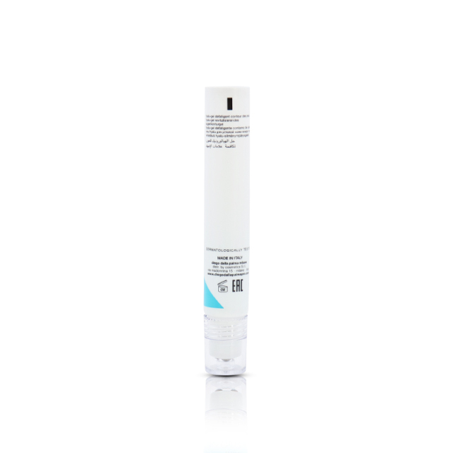 Empty Eye Cream Container Cosmetic Plastic Tube Packaging With Three Roller Balls