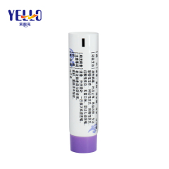 Custom Skincare Packaging Plastic Squeeze Hand Cream Tube With Screw Cap