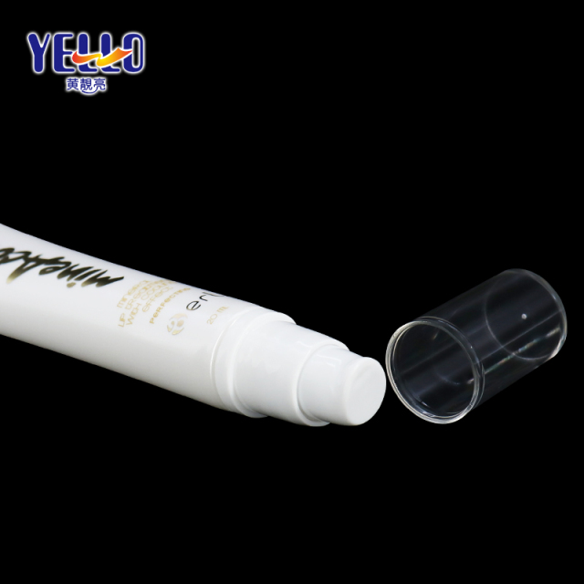 Custom Plastic Airless Pump Squeeze Tube Packaging 20ml For Makeup