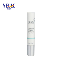 Custom Cosmetic Massage Eye Cream Squeeze Tube With Metal Applicator