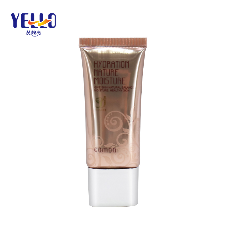 Portable Plastic Cosmetic Squeeze Nozzle Tube Wholesale For Foundation