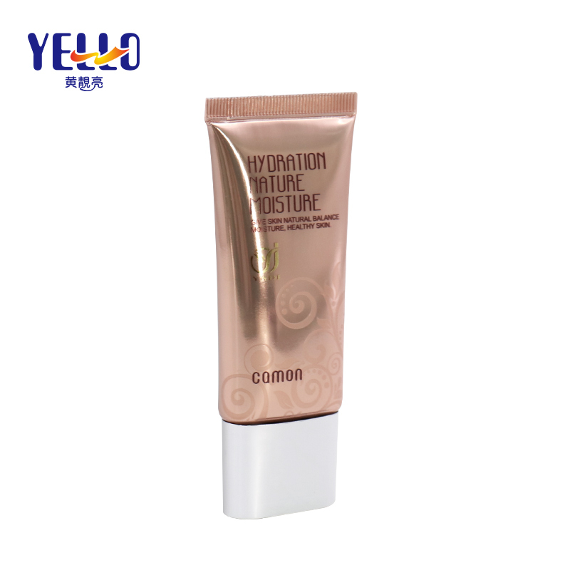 Portable Plastic Cosmetic Squeeze Nozzle Tube Wholesale For Foundation