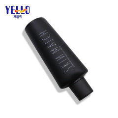 Custom Black Oval Primer Packaging 40ml Cosmetic Tubes