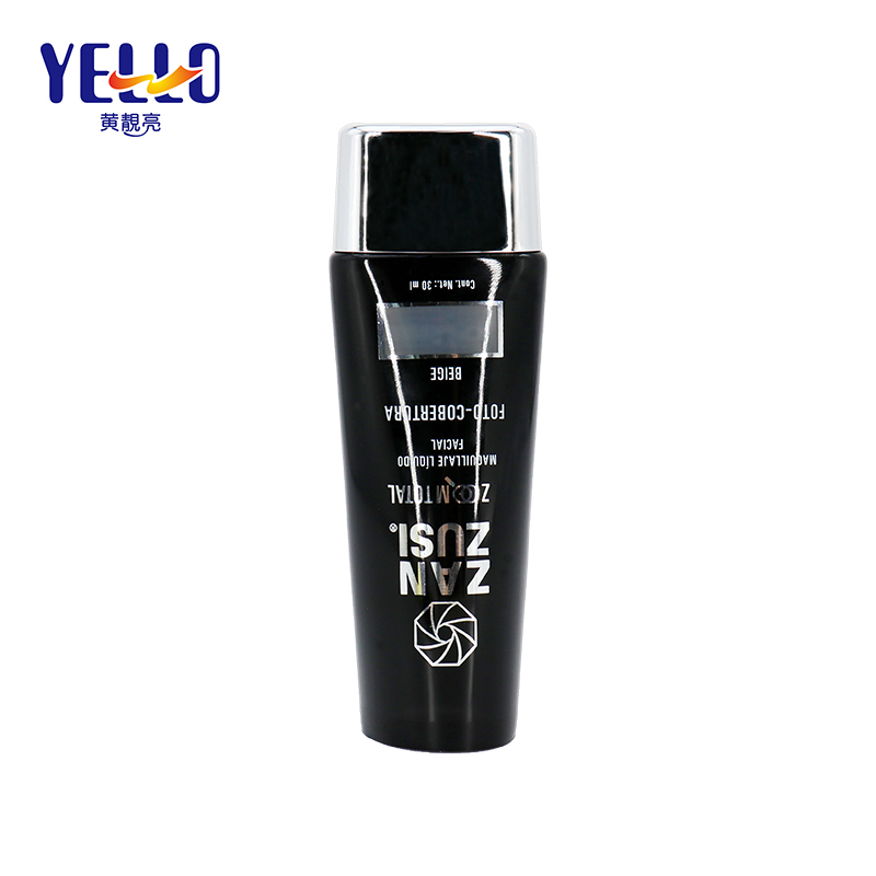 30ml Black PE Plastic Cosmetic Packaging Face Cream Tube Wholesale