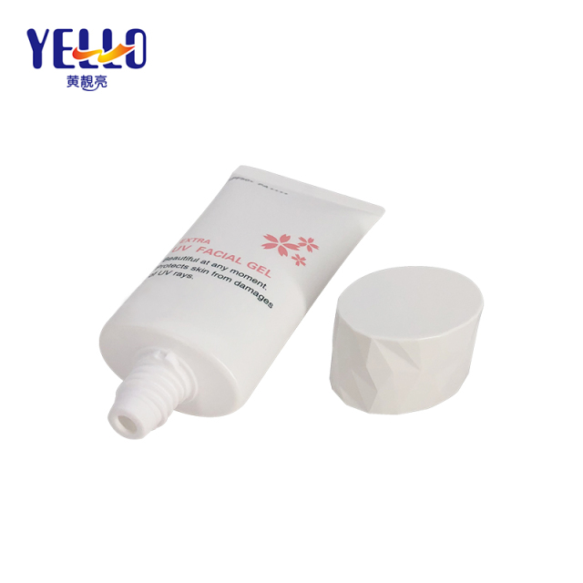 Recyclable Material Empty Soft Suqeezing Cosmetic Cream Tubes 60g