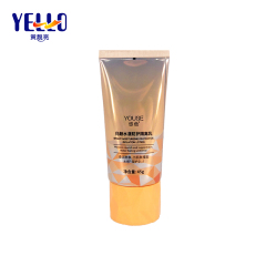 50ml Sun Block Tube Sunscreen Oval Cosmetic Packaging ABL Laminated Tube