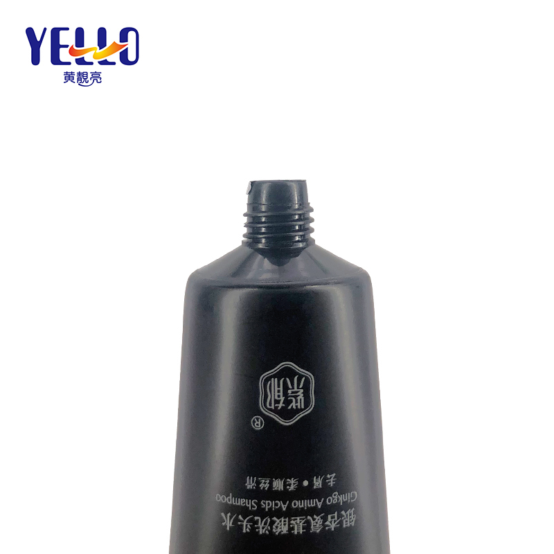 Black Empty Cosmetic Packaging Plastic Shampoo Tube 50g Wholesale
