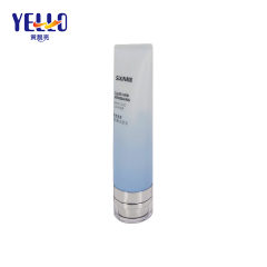 120g Gradient Blue Plastic Packaging Matte Soft Squeeze Tube 