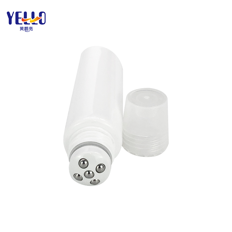 Plastic Empty Massage Cosmetic Containers Tube With Five Roller Balls