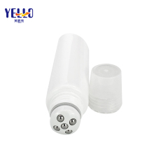 Plastic Empty Massage Cosmetic Containers Tube With Five Roller Balls
