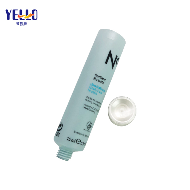 15g 20g Blue Small Cosmetic Tube Packaging With Customized Logo