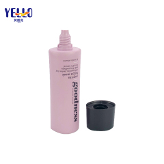 Custom 30Ml 1OZ Pink Cosmetic Soft Concealer Tubes With Offset Print