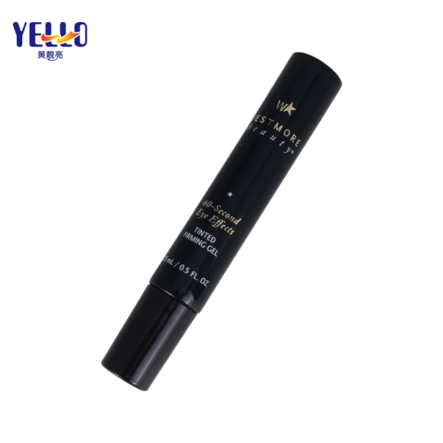15Ml Black Eye Cream Cosmetic Squeeze Tubes Wholesale With Nozzle
