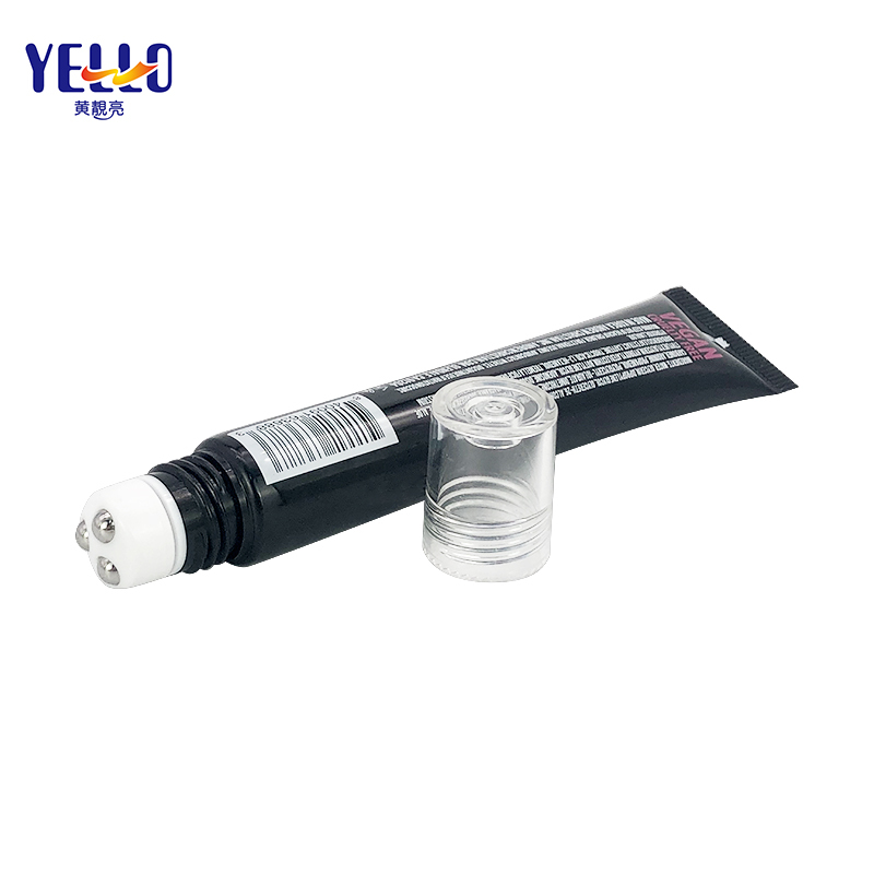 15ml 20ml LDPE Eye Cream Cosmetic Tubes With Three Roller Balls