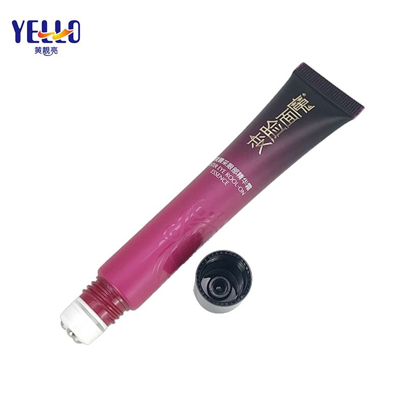 Custom Cosmetic Roller Ball Tubes, Gradient Color Eye Cream Tubes