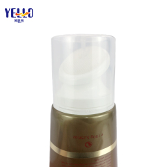 Laminated 150g Face Wash Cosmetic Squeeze Tube With Brush Applicator