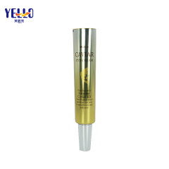Luxury Gold Eye Cream Tubes, ABL Nozzle Cosmetic Packaging Tube