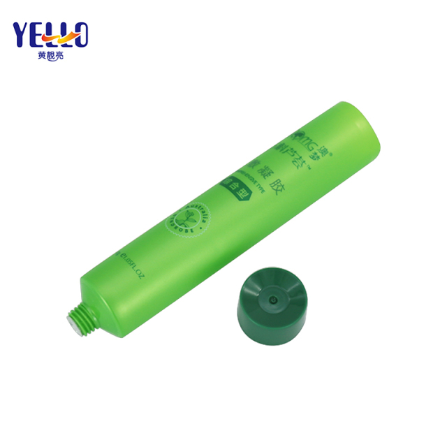 30ml Green Squeeze Tubes For Cream / Empty Plastic Lotion Tube Packaging