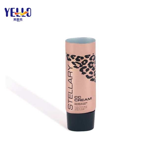 25ml Flat Cosmetic Tube Packaging Refillable Squeeze Tubes For BB Cream