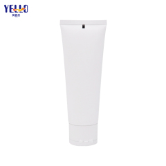OEM Custom Matte White PCR Lotion Tubes Facial Cleanser Cosmetic Tubes