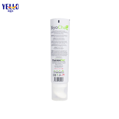 Custom 250ml Cosmetic Tubes Cream Squeeze Tube With Silicone Brush