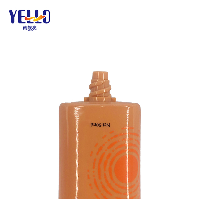 50ml Oval Lotion Tubes Packaging Empty Plastic Tube For Cream