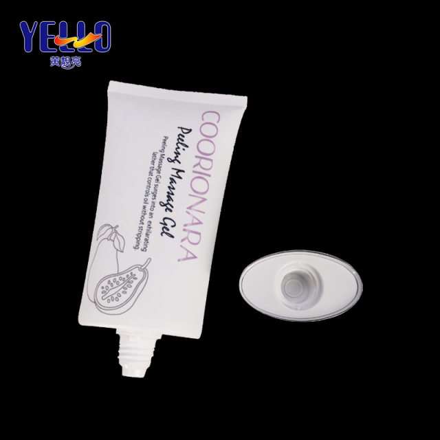 120ml 4 oz Refillable Squeeze Tube Packaging With Matte Silver Cap