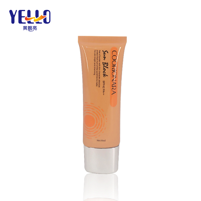 50ml Oval Lotion Tubes Packaging Empty Plastic Tube For Cream