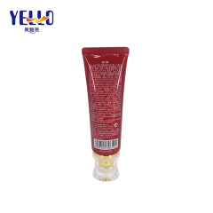 Red 50g Body Cream Tube Squeeze Tube Packaging For Cosmetics