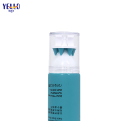 2.5 OZ Scalp Care Empty Squeeze Cosmetic Tube Packaging With Nozzle