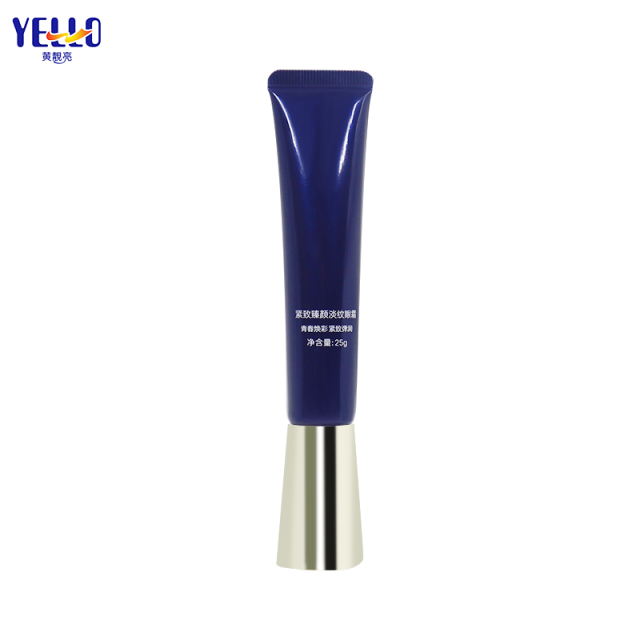 Blue Refillable Eye Cream Empty Plastic Cosmetic Soft Tubes 20ml