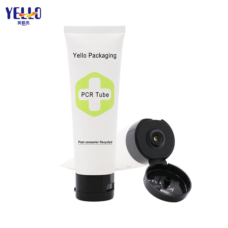 100ml 120ml PCR Eco Friendly Cosmetic Squeeze Tubes For Cream Or Lotion