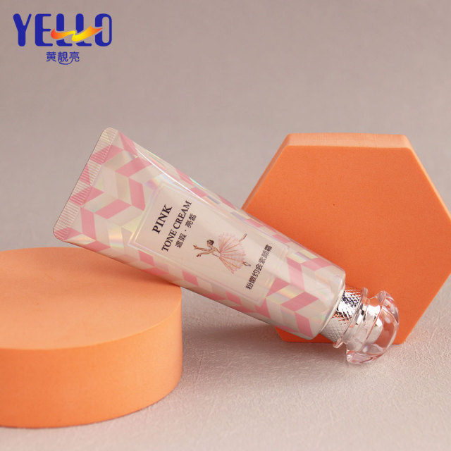 Refillable Lotion Cosmetic Tubes Wholesale For Cream With Acrylic Cap